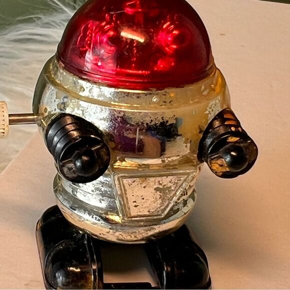 1977 Rascal Robots Tomy Mini Wind Up Robot Toy Collectible - Picture 7 of 8